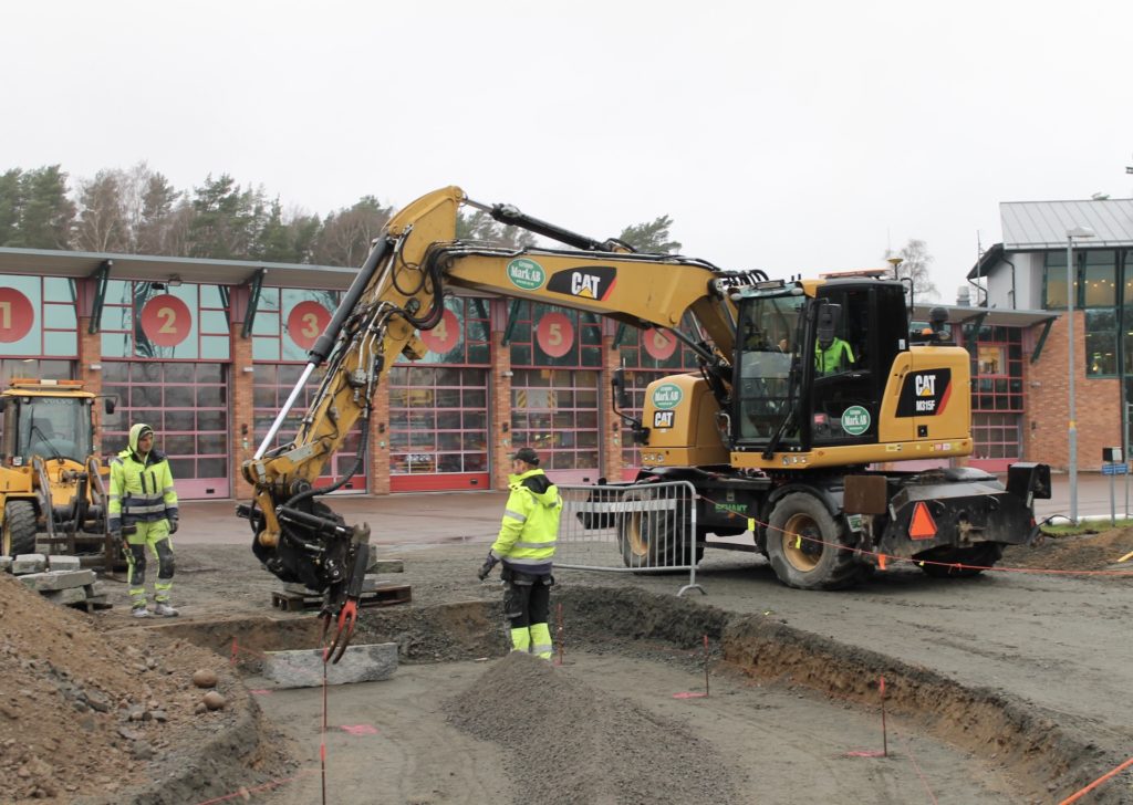 Infart Brandstationen
